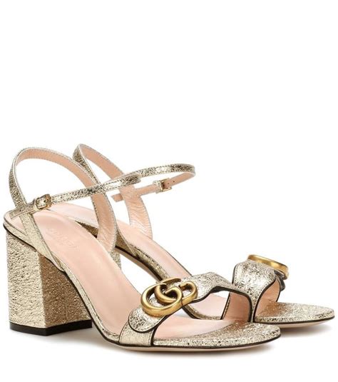 gucci marmont sandal gold|gucci marmont sandals review.